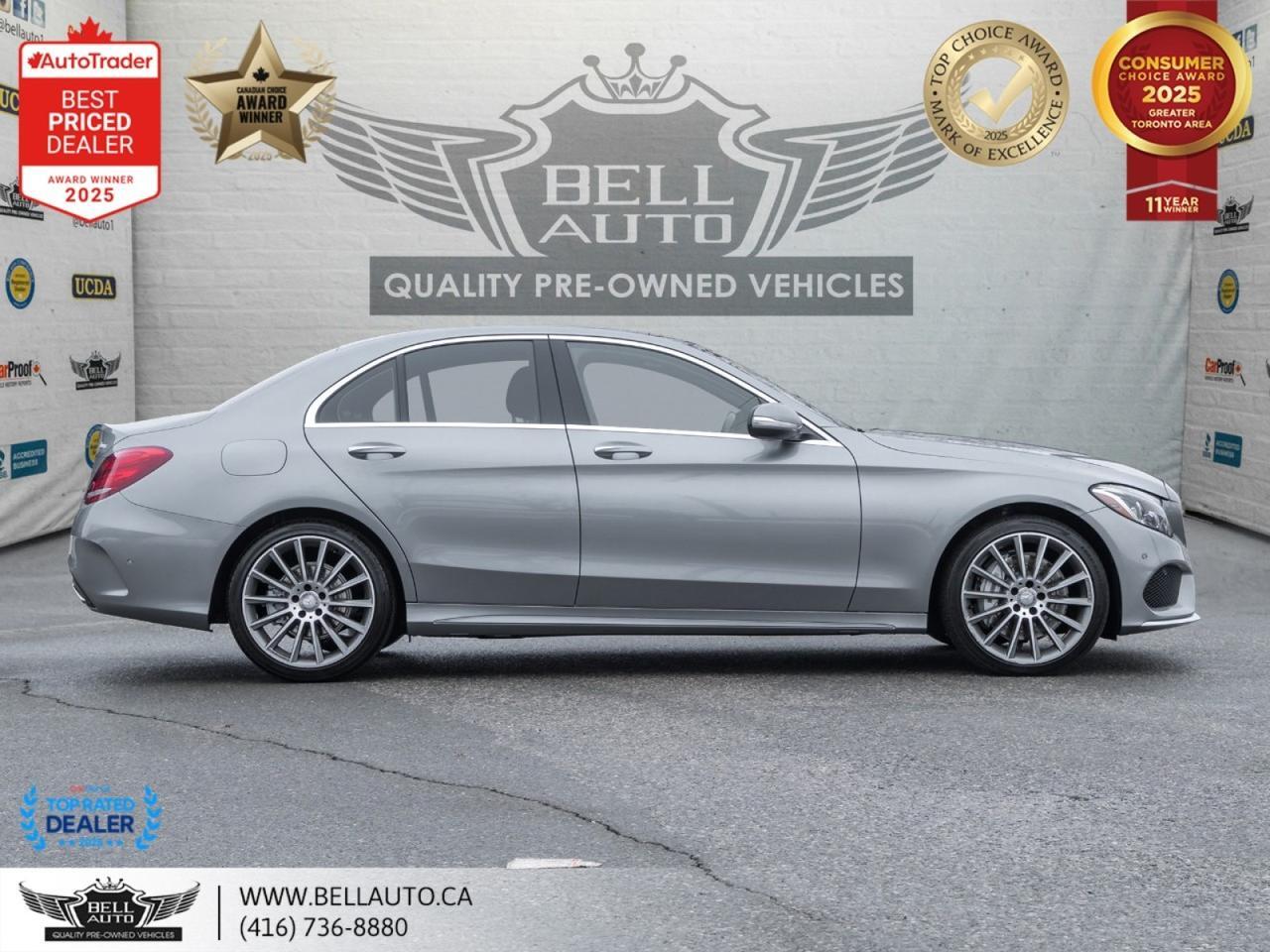 2015 Mercedes-Benz C-Class C400 | AMGPKG | NAVI | B.CAM | PANO | BRMSTR | NOACCIDENT Toronto ON