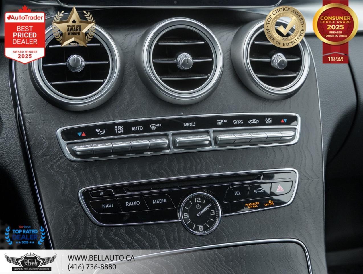 2015 Mercedes-Benz C-Class C400 | AMGPKG | NAVI | B.CAM | PANO | BRMSTR | NOACCIDENT Toronto ON