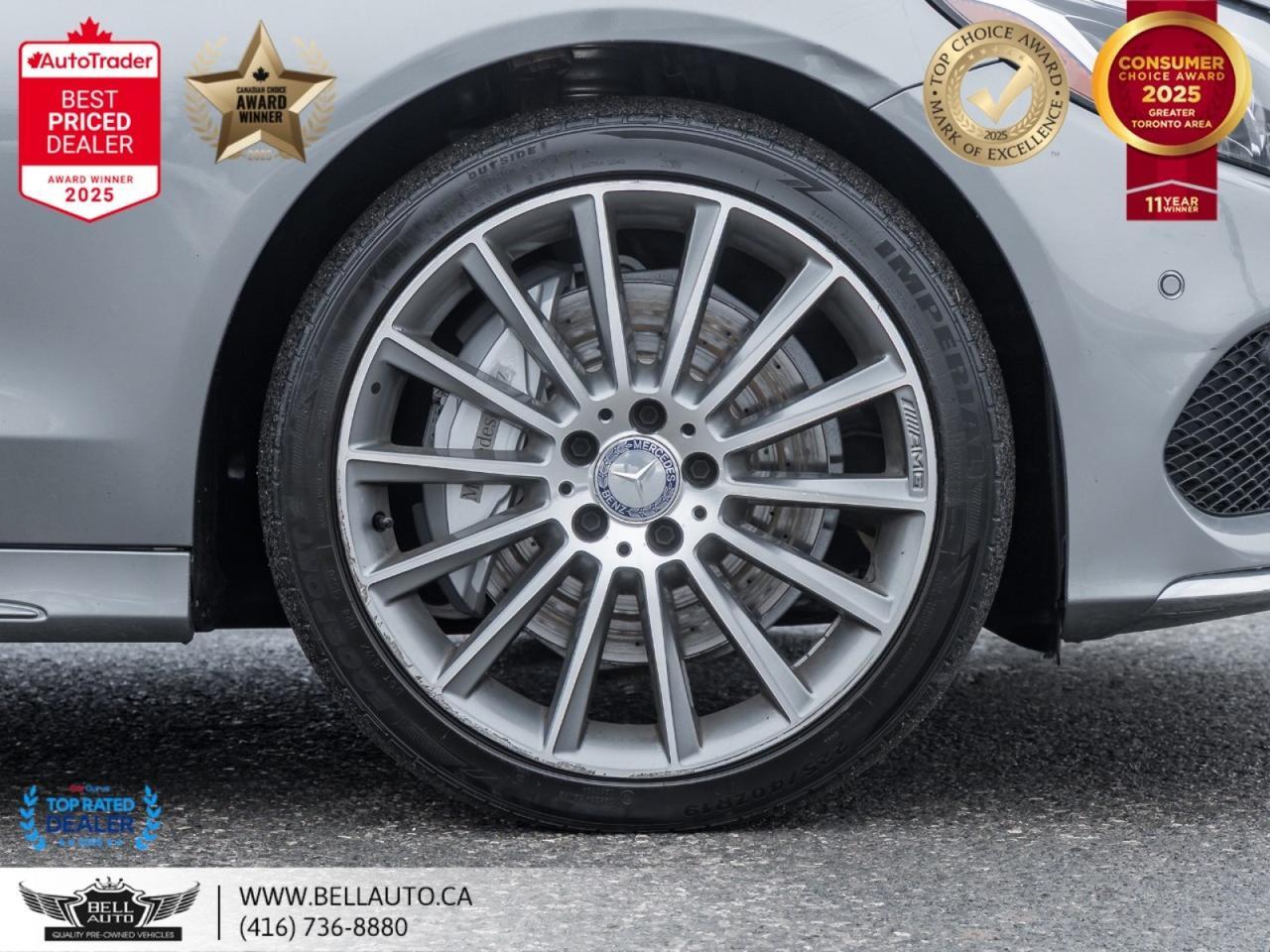 2015 Mercedes-Benz C-Class C400 | AMGPKG | NAVI | B.CAM | PANO | BRMSTR | NOACCIDENT Toronto ON