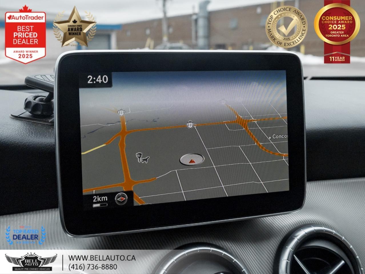 2015 Mercedes-Benz CLA 250 | NAVI | RADIO | LTHR | RED BRKS | HTD SEATS & STRNGWHL Toronto ON