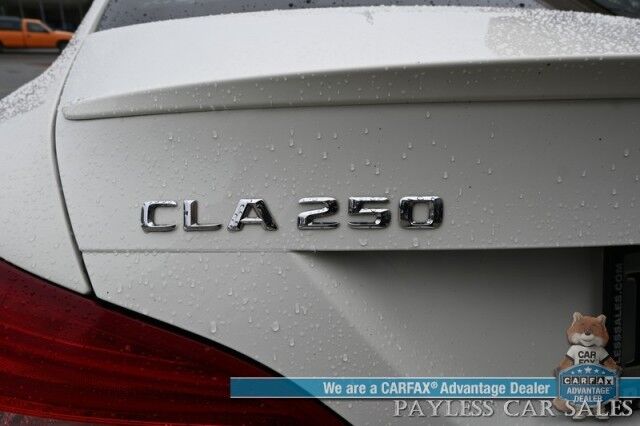 2015 Mercedes-Benz CLA 250 / AWD / Premium Pkg / Power & Heated Leather Seats / Burmester Speakers / Forward Collision Alert / Bluetooth / Back Up Camera / Cruise Control / Keyless Entry & Start / 38 MPG / Low Miles Anchorage AK
