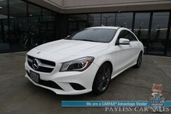 2015_Mercedes-Benz_CLA_250 / AWD / Premium Pkg / Power & Heated Leather Seats / Burmester Speakers / Forward Collision Alert / Bluetooth / Back Up Camera / Cruise Control / Keyless Entry & Start / 38 MPG / Low Miles_ Anchorage AK