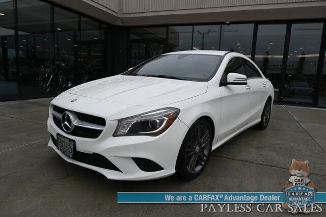 2015 Mercedes-Benz CLA 250 / AWD / Premium Pkg / Power & Heated Leather Seats / Burmester Speakers / Forward Collision Alert / Bluetooth / Back Up Camera / Cruise Control / Keyless Entry & Start / 38 MPG / Low Miles Anchorage AK