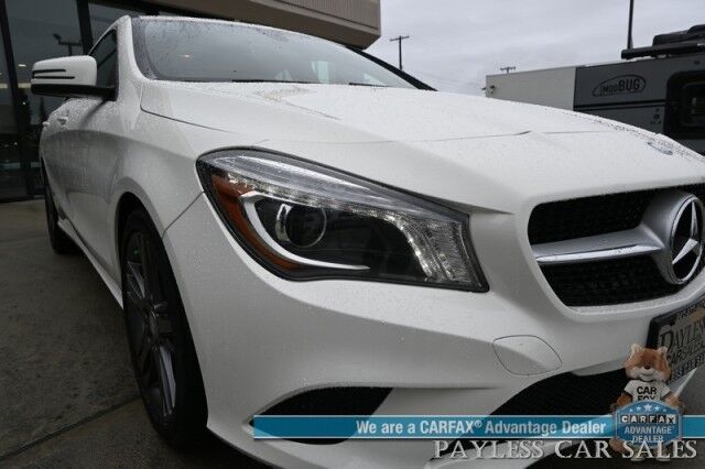 2015 Mercedes-Benz CLA 250 / AWD / Premium Pkg / Power & Heated Leather Seats / Burmester Speakers / Forward Collision Alert / Bluetooth / Back Up Camera / Cruise Control / Keyless Entry & Start / 38 MPG / Low Miles Anchorage AK
