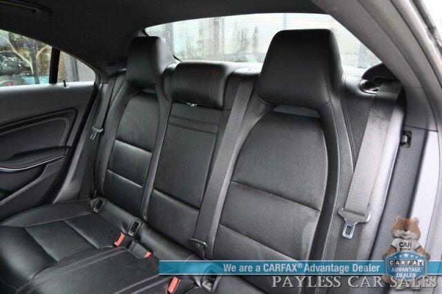 2015 Mercedes-Benz CLA 250 / AWD / Premium Pkg / Power & Heated Leather Seats / Burmester Speakers / Forward Collision Alert / Bluetooth / Back Up Camera / Cruise Control / Keyless Entry & Start / 38 MPG / Low Miles Anchorage AK