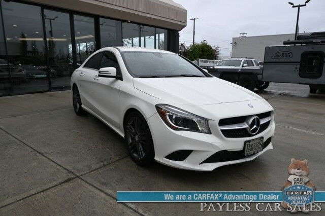 2015 Mercedes-Benz CLA 250 / AWD / Premium Pkg / Power & Heated Leather Seats / Burmester Speakers / Forward Collision Alert / Bluetooth / Back Up Camera / Cruise Control / Keyless Entry & Start / 38 MPG / Low Miles Anchorage AK