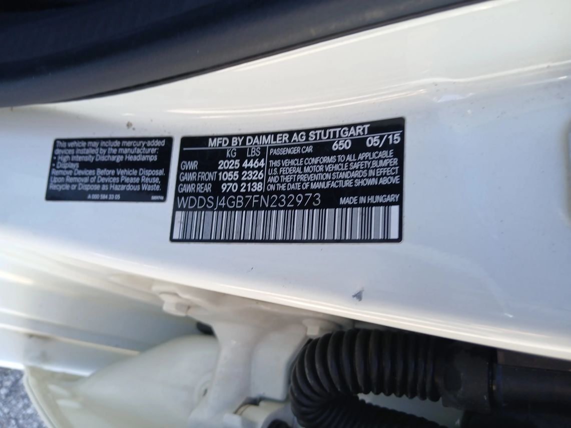 2015 Mercedes-Benz CLA-Class CLA 250 4MATIC Coupe 4D Maitland FL