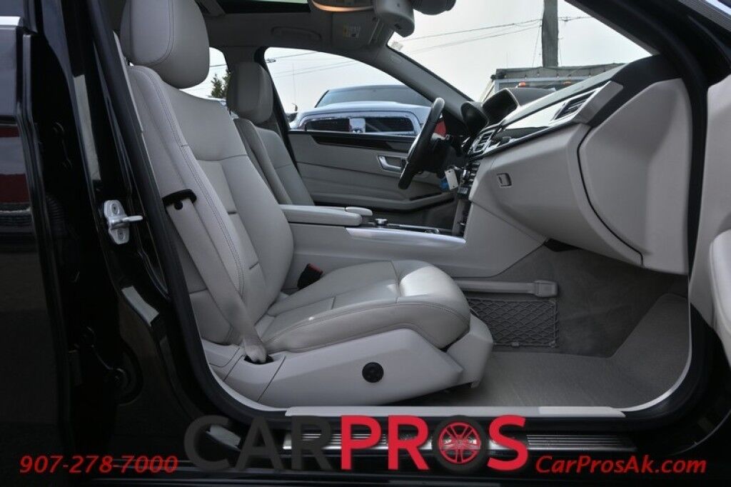 2015 Mercedes-Benz E 350 Sport - AWD - Premium & Lighting Pkg - Power & Heated Leather Massage Seats - Sunroof - Navigation - Harman Kardon Speakers - Lane Departure & Blind Spot Alert - Back Up Camera - Keyless Entry & Start - Only 85K Miles Anchorage AK