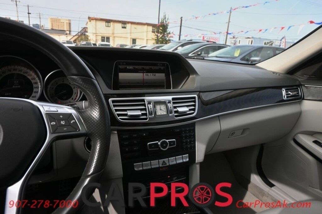2015 Mercedes-Benz E 350 Sport - AWD - Premium & Lighting Pkg - Power & Heated Leather Massage Seats - Sunroof - Navigation - Harman Kardon Speakers - Lane Departure & Blind Spot Alert - Back Up Camera - Keyless Entry & Start - Only 85K Miles Anchorage AK
