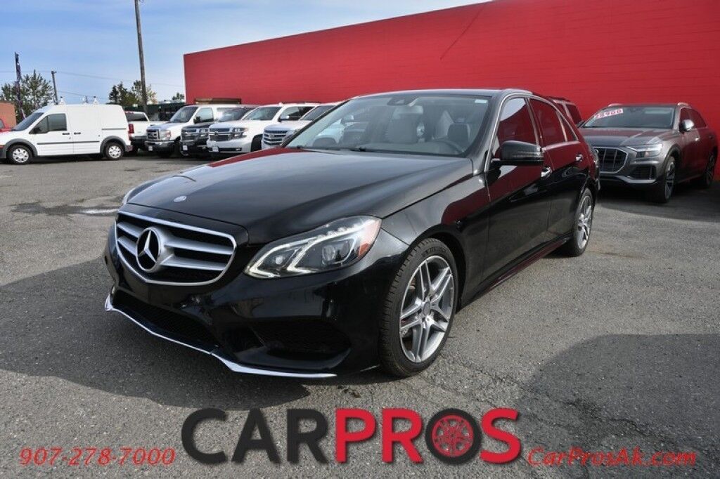 2015 Mercedes-Benz E 350 Sport - AWD - Premium & Lighting Pkg - Power & Heated Leather Massage Seats - Sunroof - Navigation - Harman Kardon Speakers - Lane Departure & Blind Spot Alert - Back Up Camera - Keyless Entry & Start - Only 85K Miles Anchorage AK