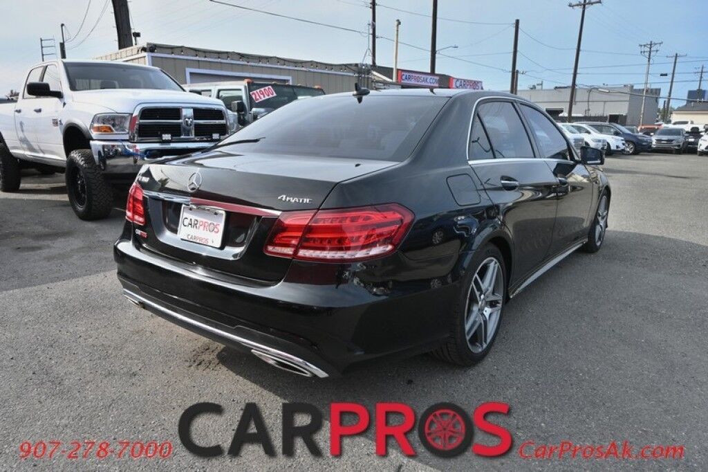 2015 Mercedes-Benz E 350 Sport - AWD - Premium & Lighting Pkg - Power & Heated Leather Massage Seats - Sunroof - Navigation - Harman Kardon Speakers - Lane Departure & Blind Spot Alert - Back Up Camera - Keyless Entry & Start - Only 85K Miles Anchorage AK