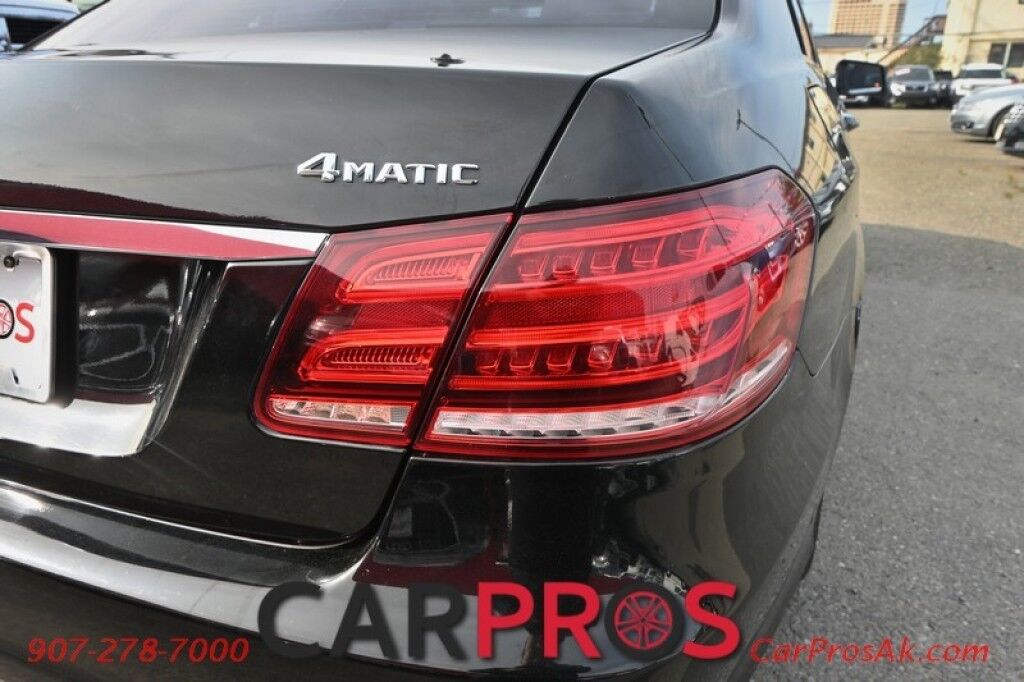 2015 Mercedes-Benz E 350 Sport - AWD - Premium & Lighting Pkg - Power & Heated Leather Message Seats - Sunroof - Navigation - Harman Kardon Speakers - Lane Departure & Blind Spot Alert - Back Up Camera - Keyless Entry & Start - Only 85K Miles Anchorage AK