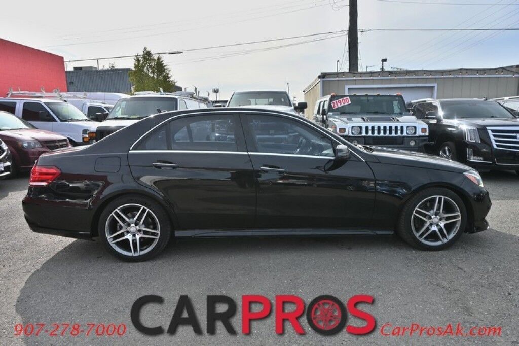 2015 Mercedes-Benz E 350 Sport - AWD - Premium & Lighting Pkg - Power & Heated Leather Message Seats - Sunroof - Navigation - Harman Kardon Speakers - Lane Departure & Blind Spot Alert - Back Up Camera - Keyless Entry & Start - Only 85K Miles Anchorage AK