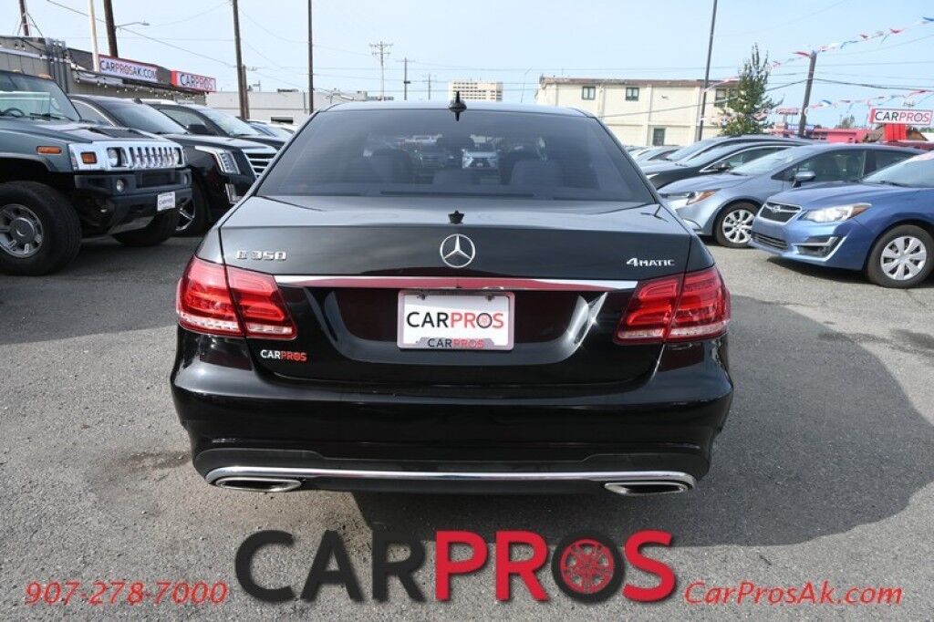 2015 Mercedes-Benz E 350 Sport - AWD - Premium & Lighting Pkg - Power & Heated Leather Message Seats - Sunroof - Navigation - Harman Kardon Speakers - Lane Departure & Blind Spot Alert - Back Up Camera - Keyless Entry & Start - Only 85K Miles Anchorage AK