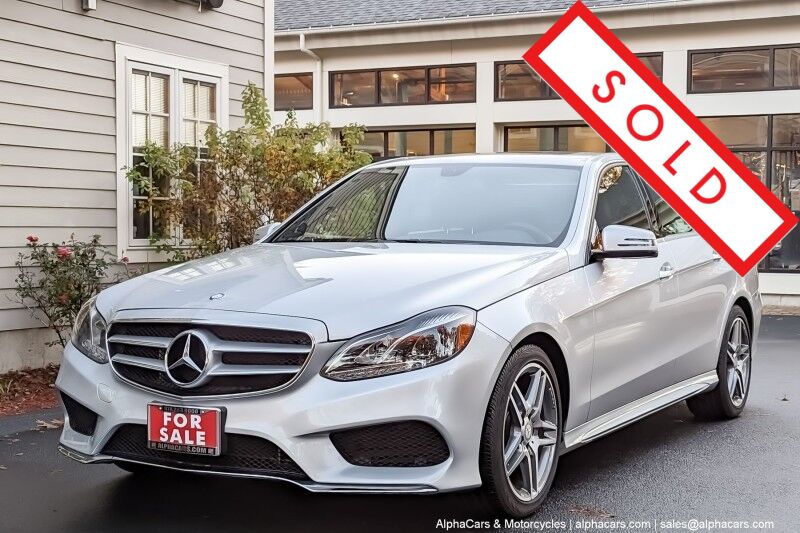 2015 Mercedes-Benz E350 4Matic Sport Boston MA