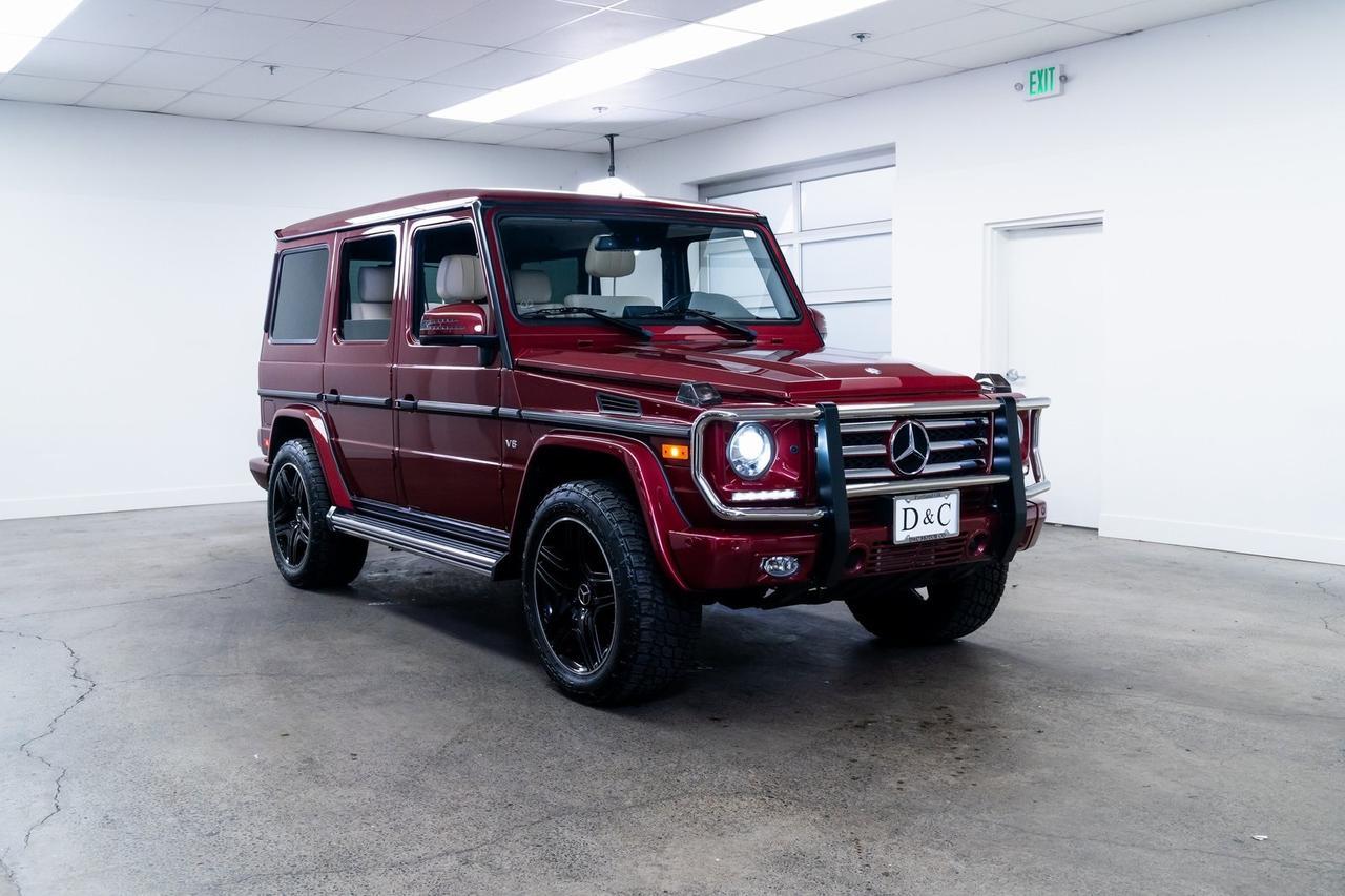 2015 Mercedes-Benz G-Class G 550 Vented Seats Designo Carbon Fiber Trim Portland OR
