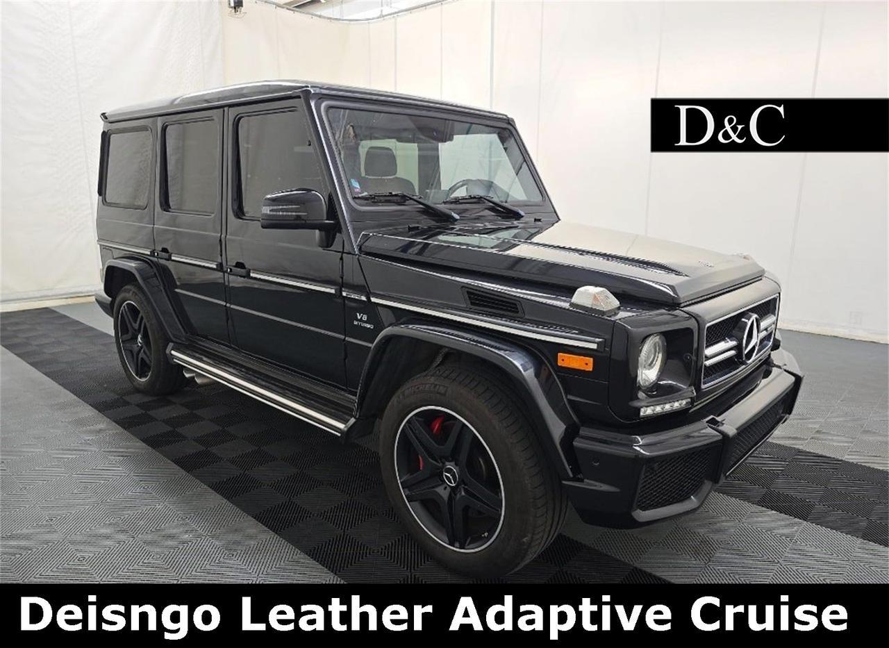 2015 Mercedes-Benz G-Class G 63 AMG 4MATIC Deisngo Leather Adaptive Cruise Portland OR