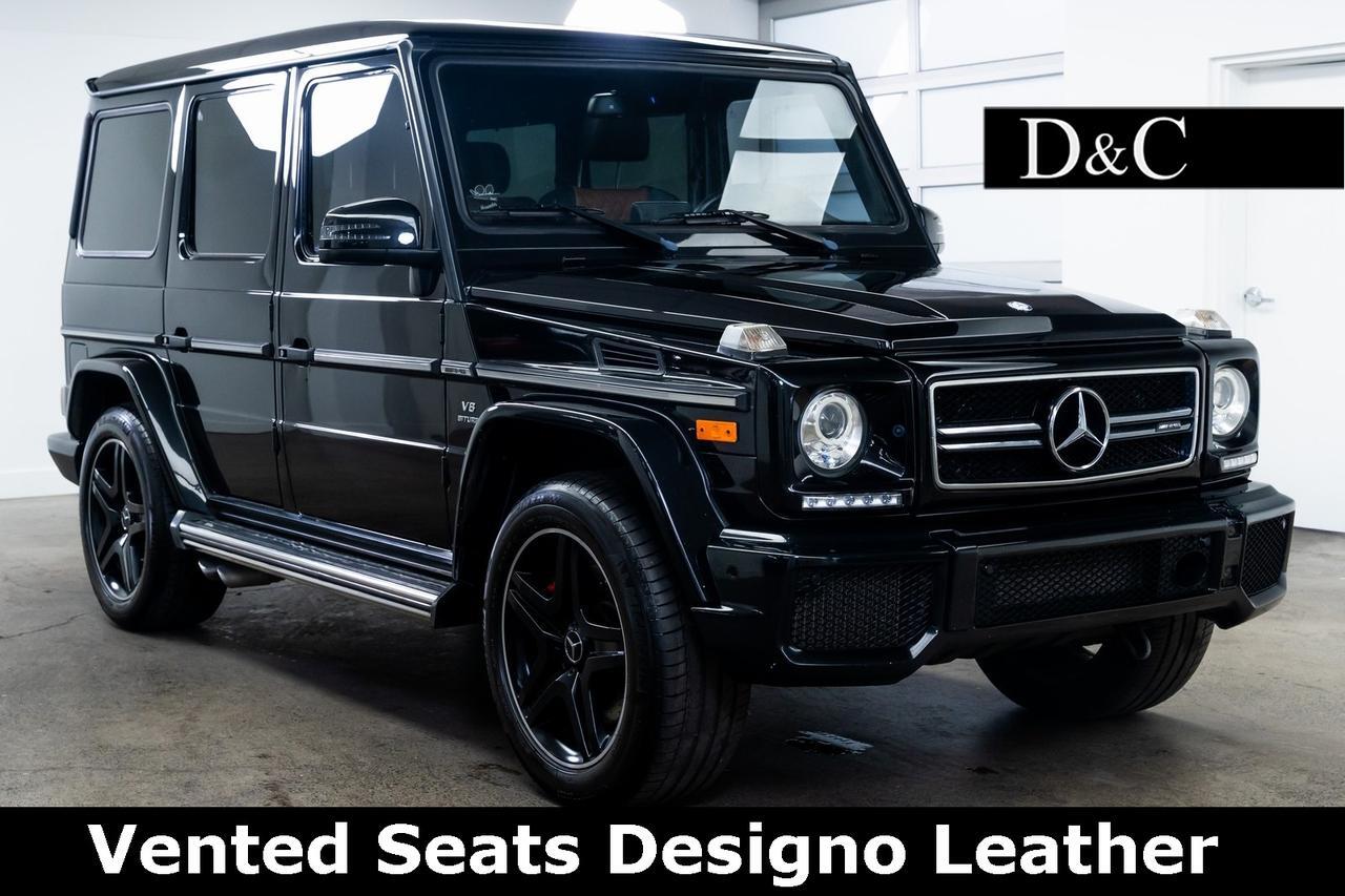 2015 Mercedes-Benz G-Class G 63 AMG Vented Seats Designo Leather Portland OR