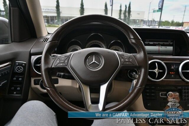2015 Mercedes-Benz GLK 350 / AWD / Premium 1 & Multimedia Pkg / Power & Heated Leather Seats / Lane Departure & Blind Spot Alert / Navigation / Panoramic Sunroof / Bluetooth / Back Up Camera / Cruise Control / Tow Pkg Anchorage AK