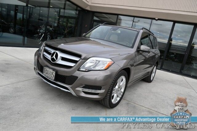 2015 Mercedes-Benz GLK 350 / AWD / Premium 1 & Multimedia Pkg / Power & Heated Leather Seats / Lane Departure & Blind Spot Alert / Navigation / Panoramic Sunroof / Bluetooth / Back Up Camera / Cruise Control / Tow Pkg Anchorage AK