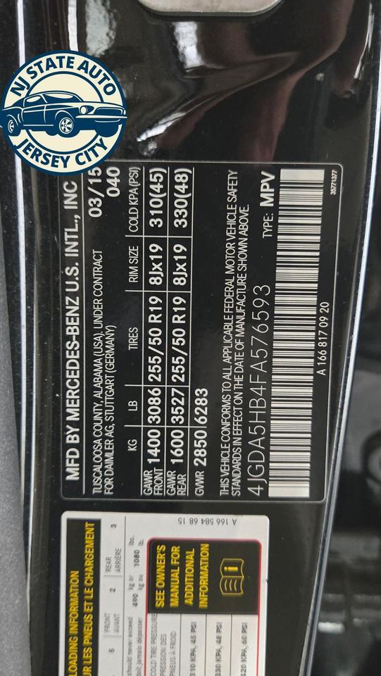 2015 Mercedes-Benz M-Class ML 350 Jersey City NJ