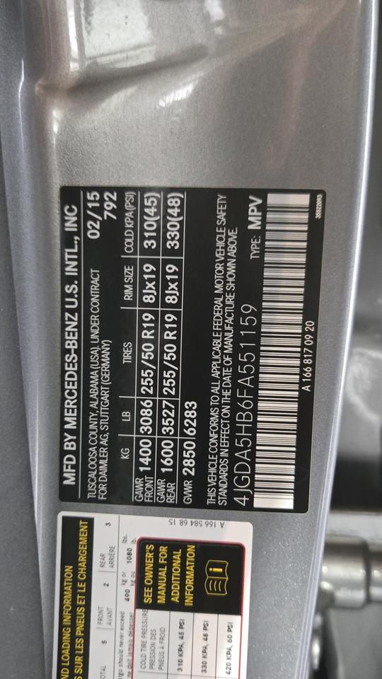 2015 Mercedes-Benz M-Class ML 350 Jersey City NJ