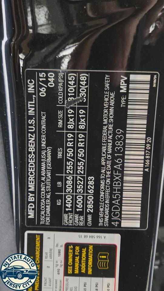 2015 Mercedes-Benz M-Class ML 350 Jersey City NJ
