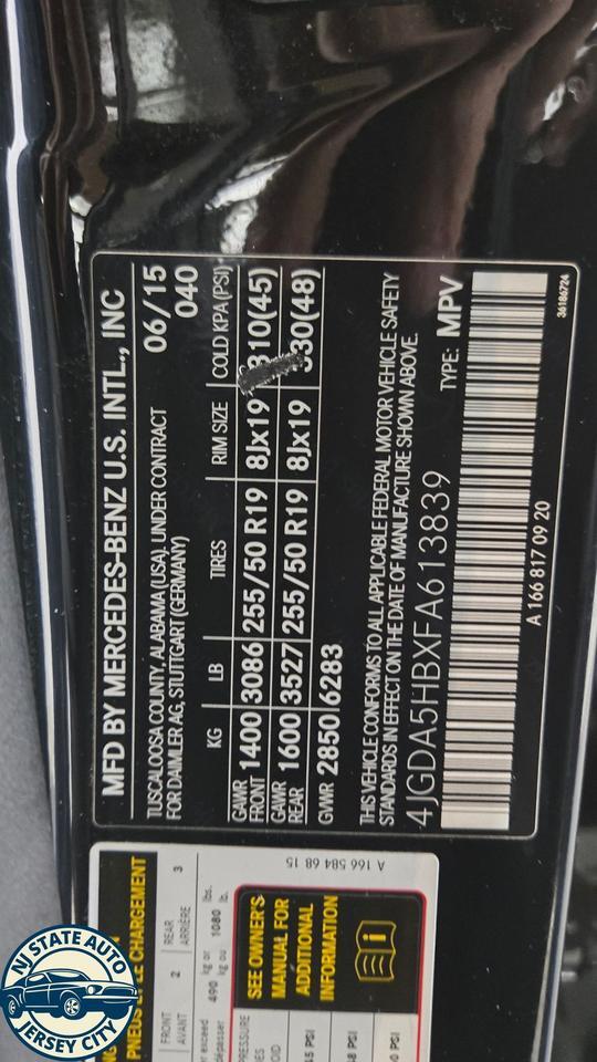 2015 Mercedes-Benz M-Class ML 350 Jersey City NJ