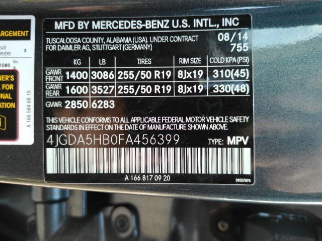 2015 Mercedes-Benz M-Class ML350 4MATIC Plano TX
