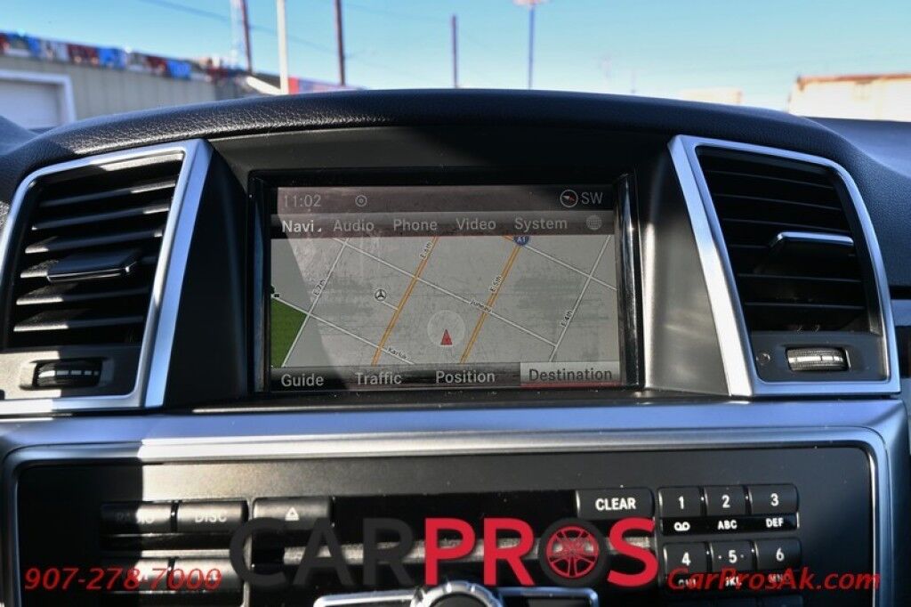 2015 Mercedes-Benz ML 350 4Matic - AWD - Premium Pkg - Power & Heated Leather Seats - Navigation - Bluetooth - Backup Camera - Dual Zone Climate - Fog Lights - Fixed Running Boards - Keyless Entry - Aluminum Wheels - Tow Pkg - 1 Owner Anchorage AK