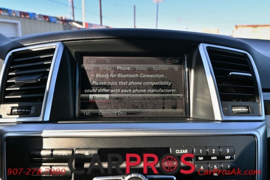 2015 Mercedes-Benz ML 350 4Matic - AWD - Premium Pkg - Power & Heated Leather Seats - Navigation - Bluetooth - Backup Camera - Dual Zone Climate - Fog Lights - Fixed Running Boards - Keyless Entry - Aluminum Wheels - Tow Pkg - 1 Owner Anchorage AK