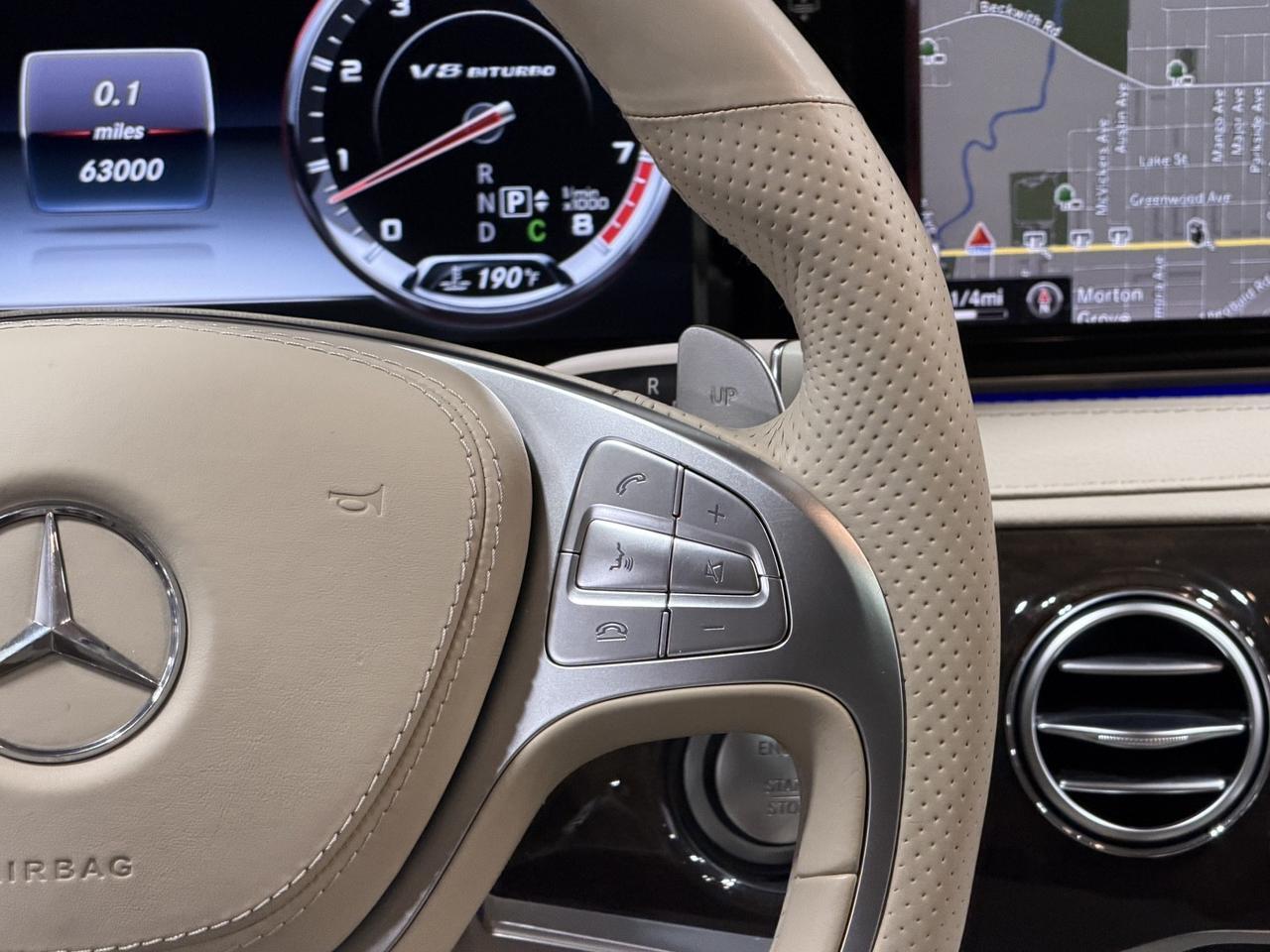 2015 Mercedes-Benz S 63 AMG 4MATIC 4dr Sedan Skokie IL