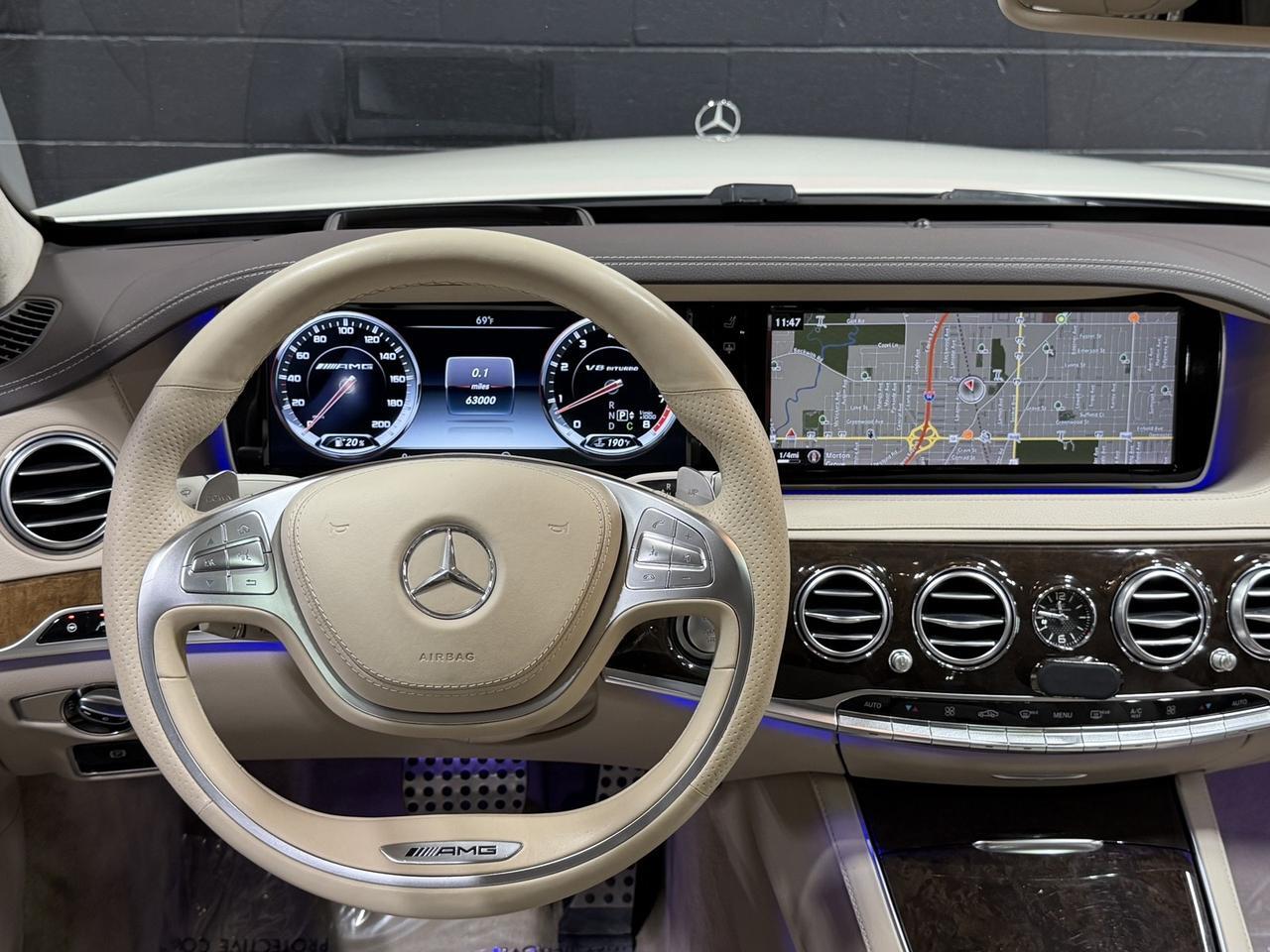 2015 Mercedes-Benz S 63 AMG 4MATIC 4dr Sedan Skokie IL