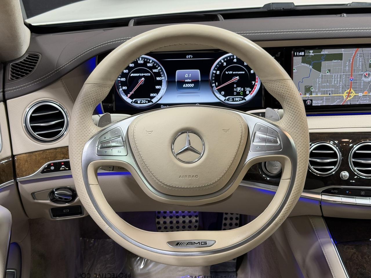 2015 Mercedes-Benz S 63 AMG 4MATIC 4dr Sedan Skokie IL