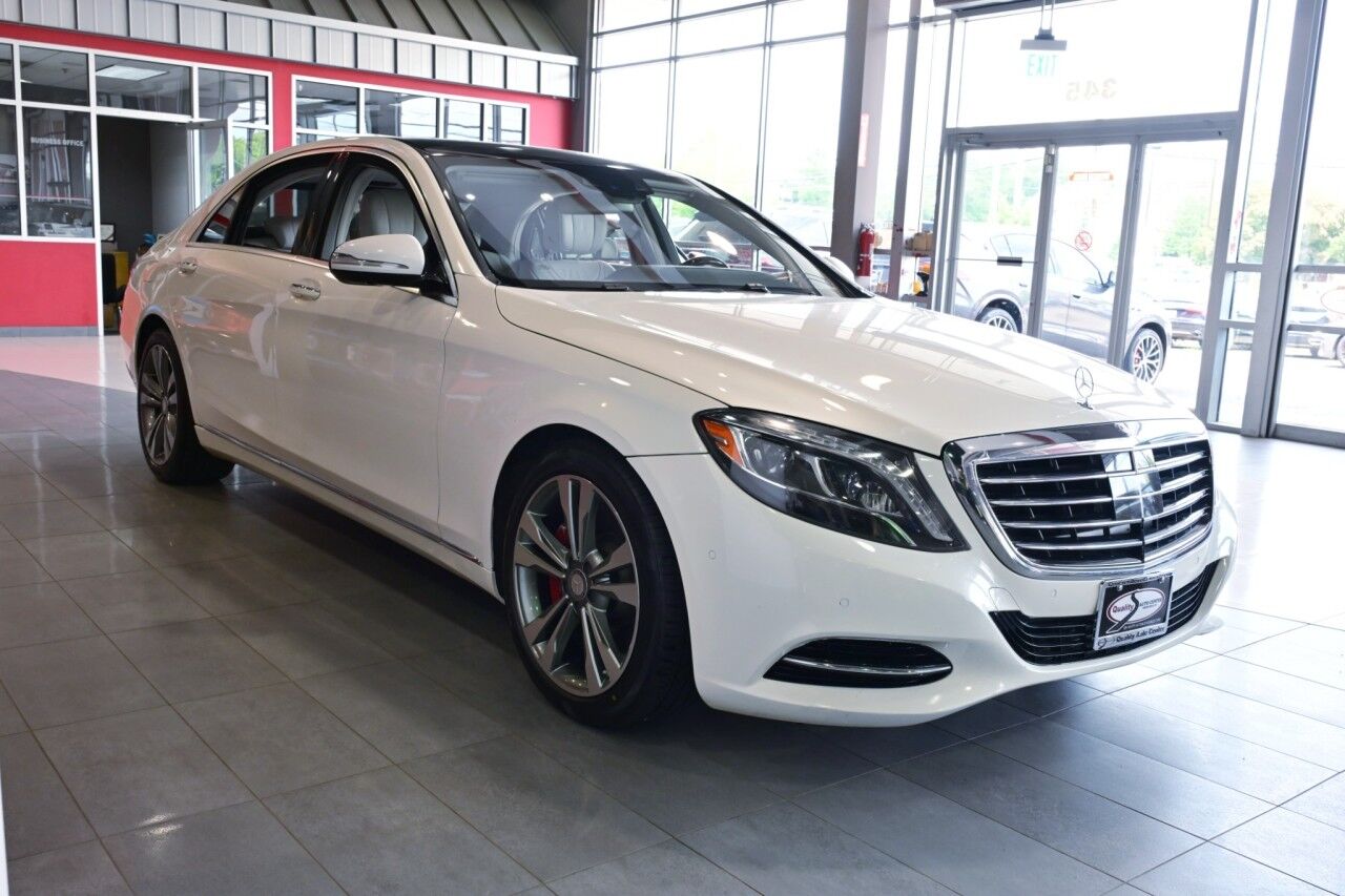 2015 Mercedes-Benz S-Class S 550 4-MATIC, 19'' Wheels, Driver Assist, Heated/Cooled Seats, Blind Spot