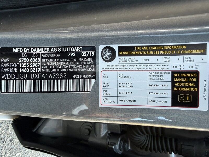 2015 Mercedes-Benz S-Class S 550 4MATIC Arlington VA