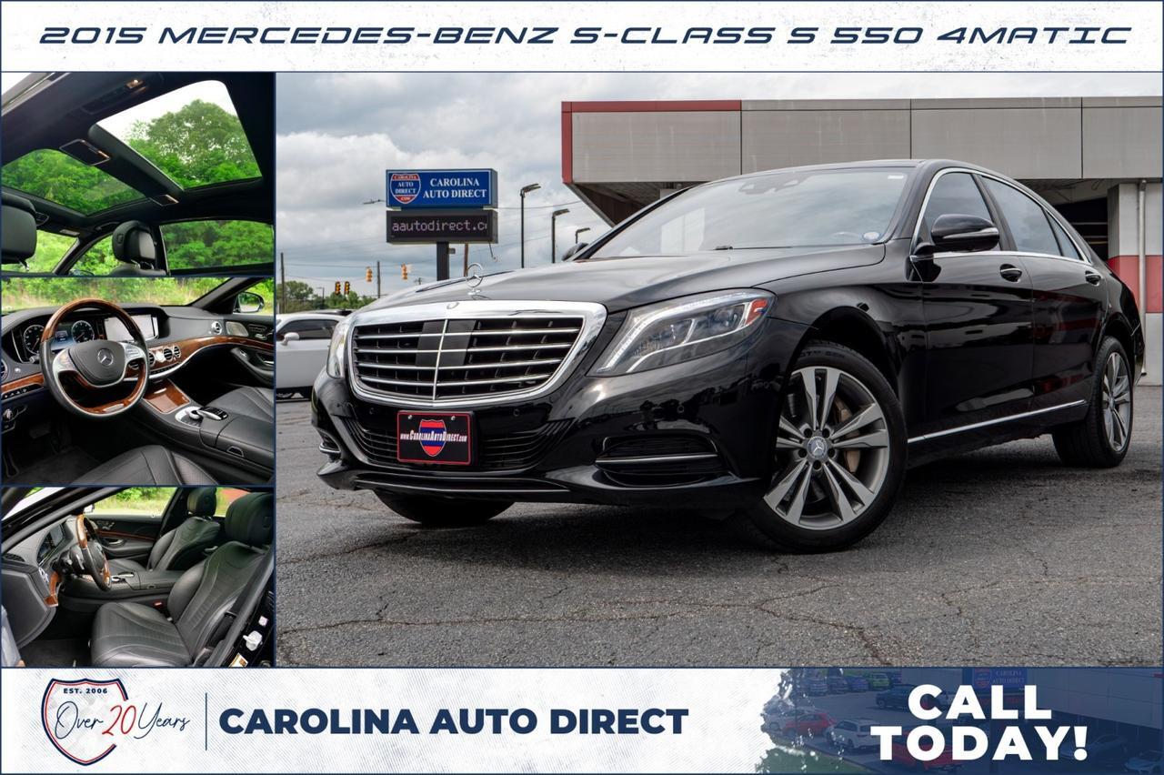 2015 Mercedes-Benz S-Class S 550 4MATIC / Massage Seats / 4.7L V8!