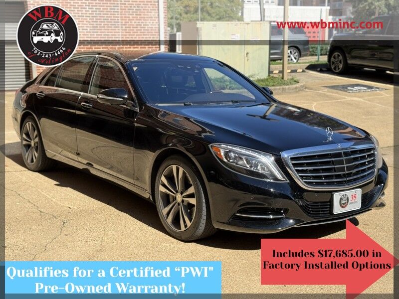 2015 Mercedes-Benz S-Class S 550 4MATIC w/ Premium Package