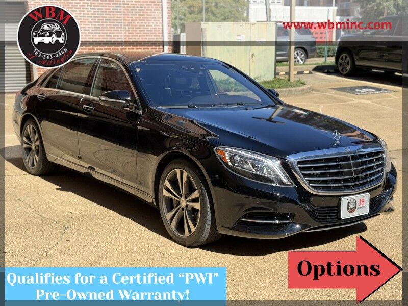2015 Mercedes-Benz S-Class S 550 4MATIC w/ Premium Package