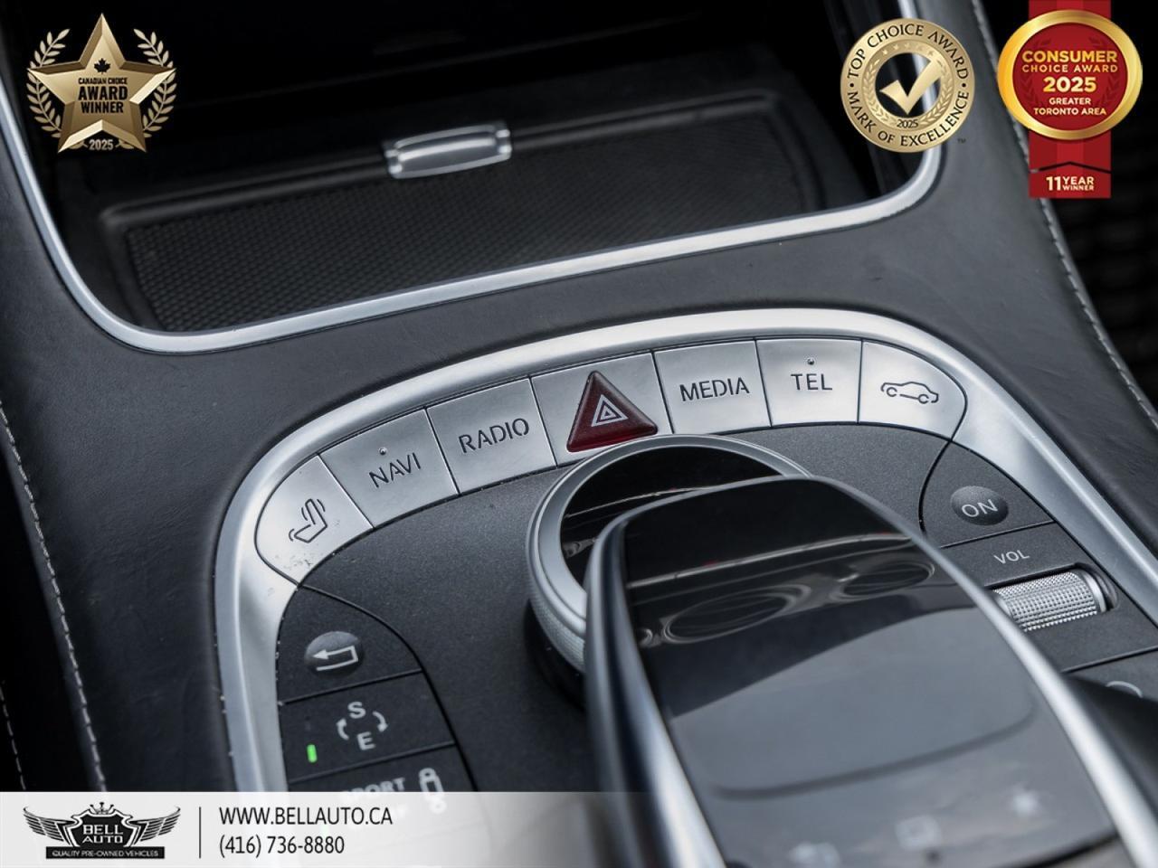 2015 Mercedes-Benz S-Class S 550 LWB | AMGPKG | BURMESTER | NAVI | PANO ROOF | BACKUPCAM | PARKASSIST | WOODTRIM | NOACCIDENT Toronto ON