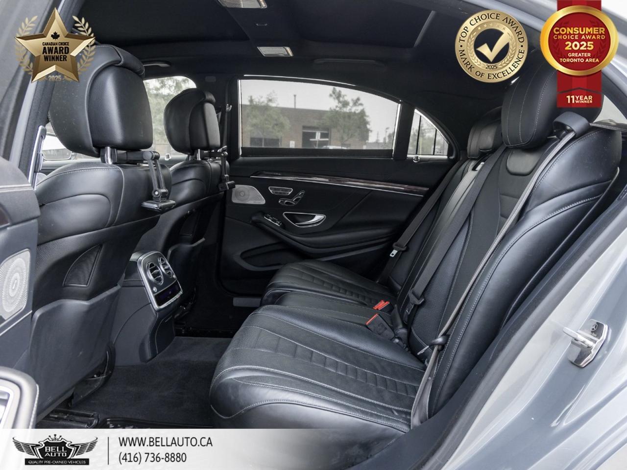 2015 Mercedes-Benz S-Class S 550 LWB | AMGPKG | BURMESTER | NAVI | PANO ROOF | BACKUPCAM | PARKASSIST | WOODTRIM | NOACCIDENT Toronto ON