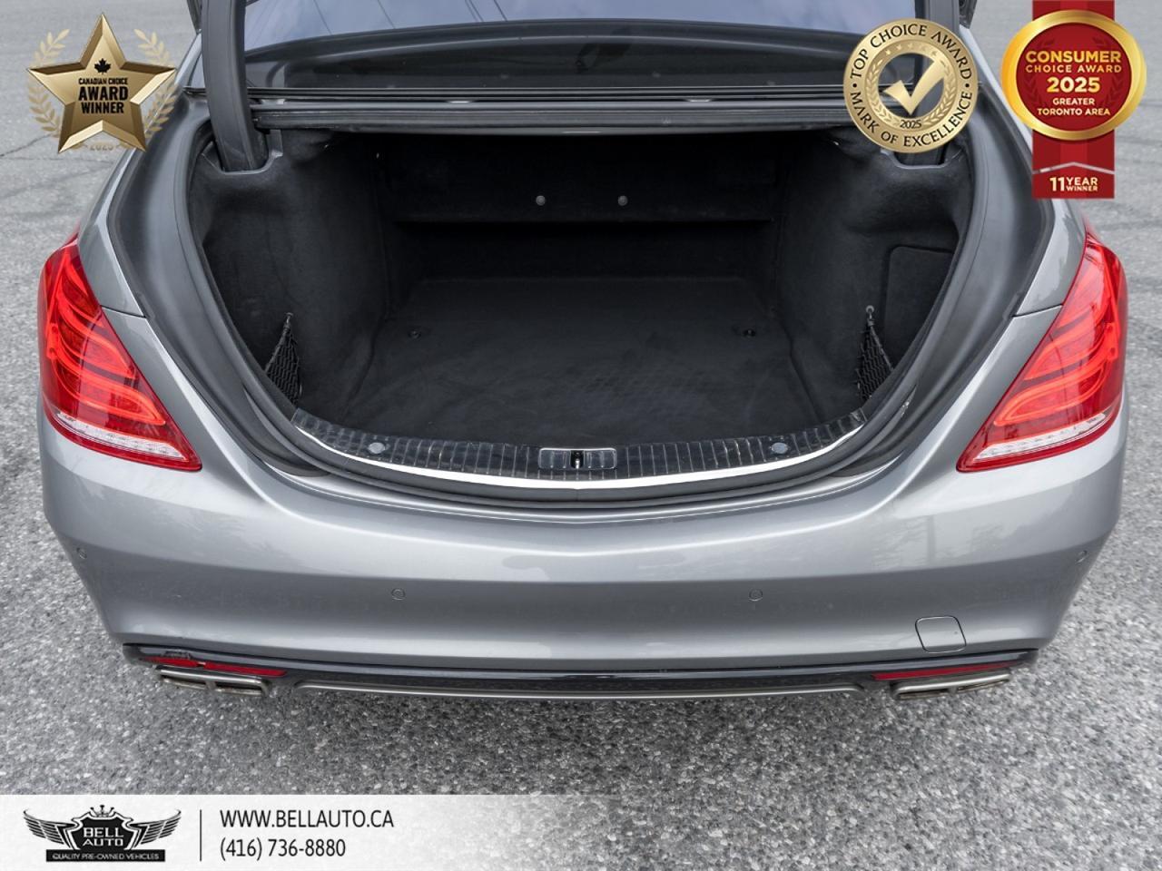 2015 Mercedes-Benz S-Class S 550 LWB | AMGPKG | BURMESTER | NAVI | PANO ROOF | BACKUPCAM | PARKASSIST | WOODTRIM | NOACCIDENT Toronto ON