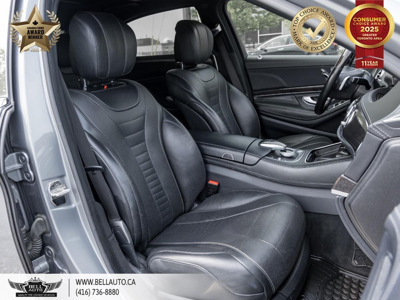 2015 Mercedes-Benz S-Class S 550 LWB | AMGPKG | BURMESTER | NAVI | PANO ROOF | BACKUPCAM | PARKASSIST | WOODTRIM | NOACCIDENT Toronto ON