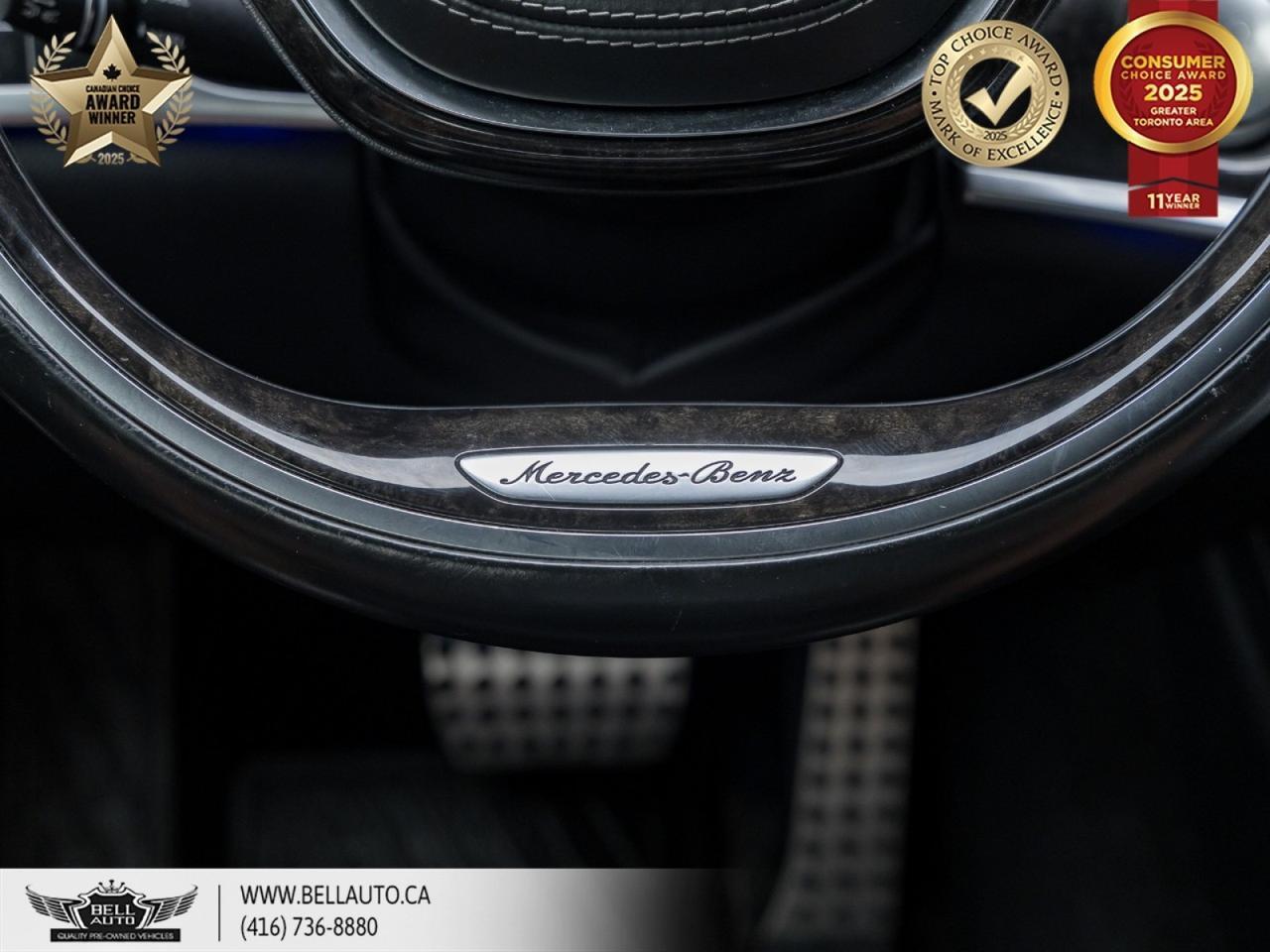 2015 Mercedes-Benz S-Class S 550 LWB | AMGPKG | NAVI | 360CAM | BRMSTR | WOODTRIM | NOACCIDENT Toronto ON