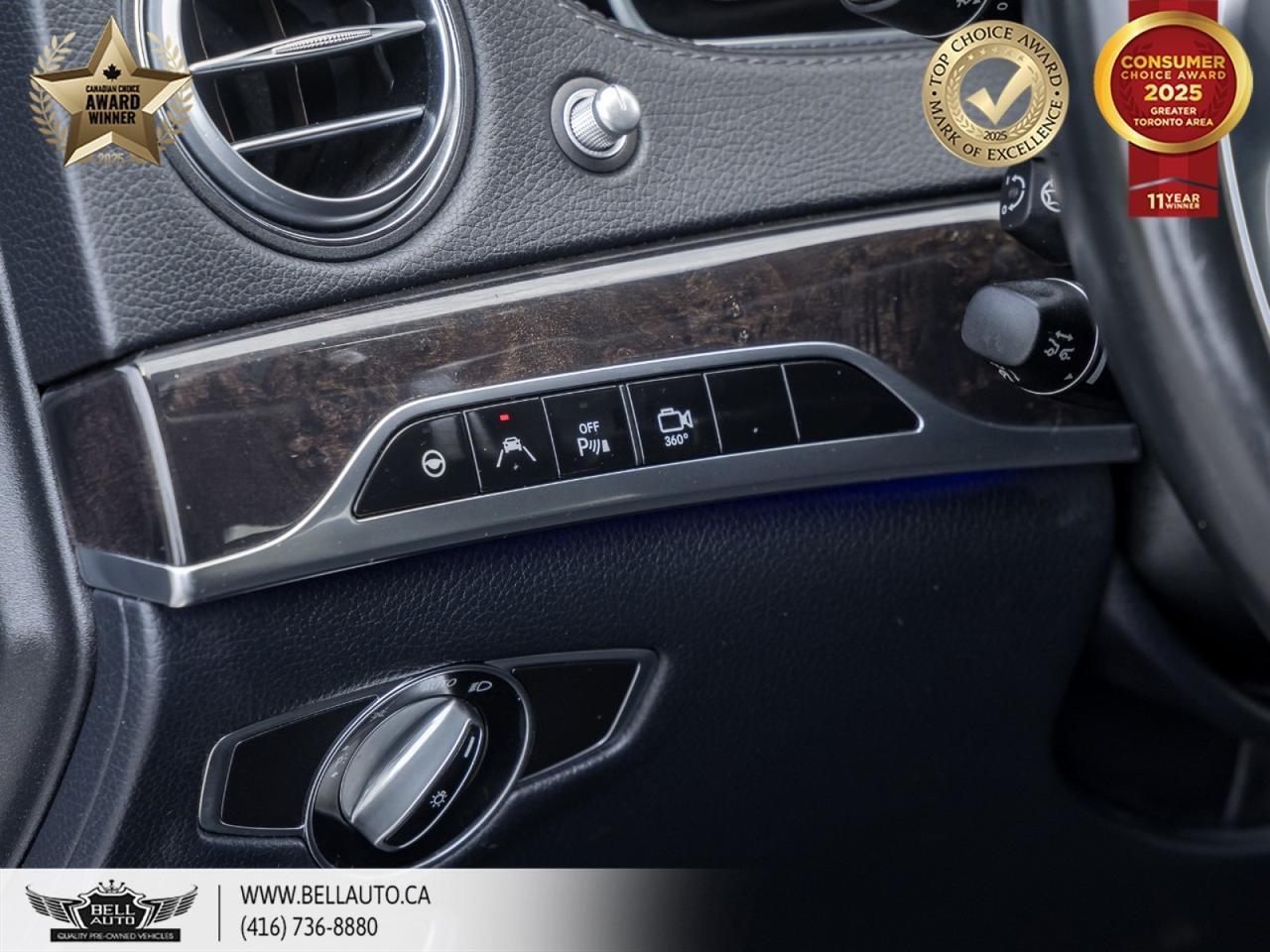 2015 Mercedes-Benz S-Class S 550 LWB | AMGPKG | NAVI | 360CAM | BRMSTR | WOODTRIM | NOACCIDENT Toronto ON