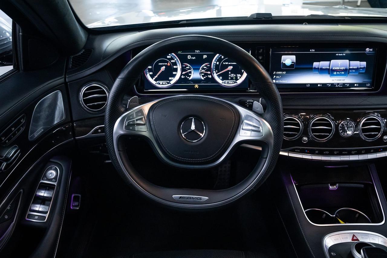 2015 Mercedes-Benz S-Class S 63 AMG&reg; Adaptive Cruise Ventilated Seats Portland OR