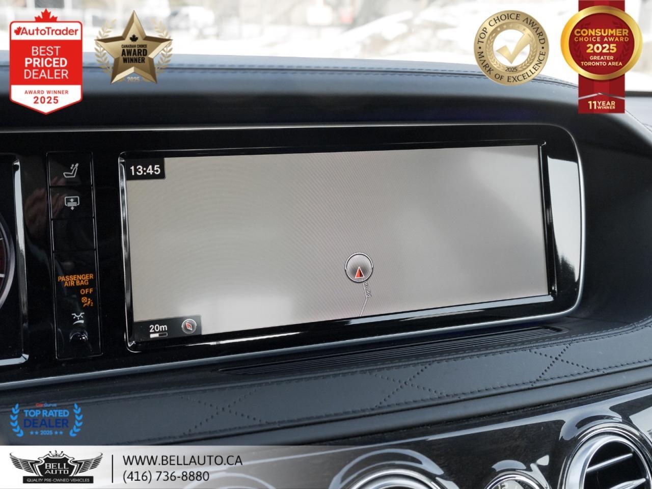 2015 Mercedes-Benz S-Class S550 | AMG PKG | PRM PKG | HUD | BRMSTR | NOACCIDENT Toronto ON