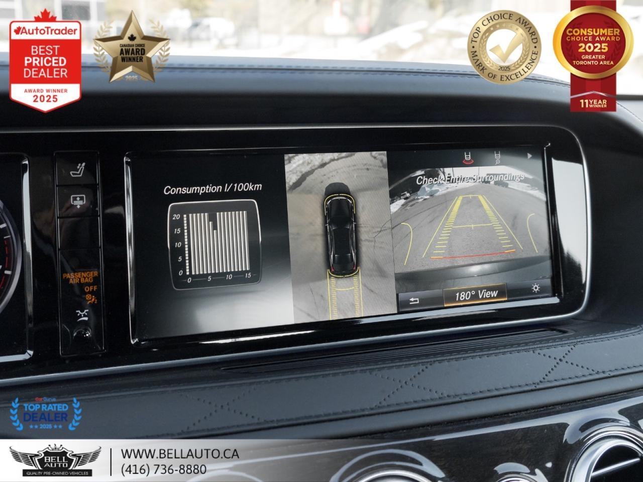 2015 Mercedes-Benz S-Class S550 | AMG PKG | PRM PKG | HUD | BRMSTR | NOACCIDENT Toronto ON