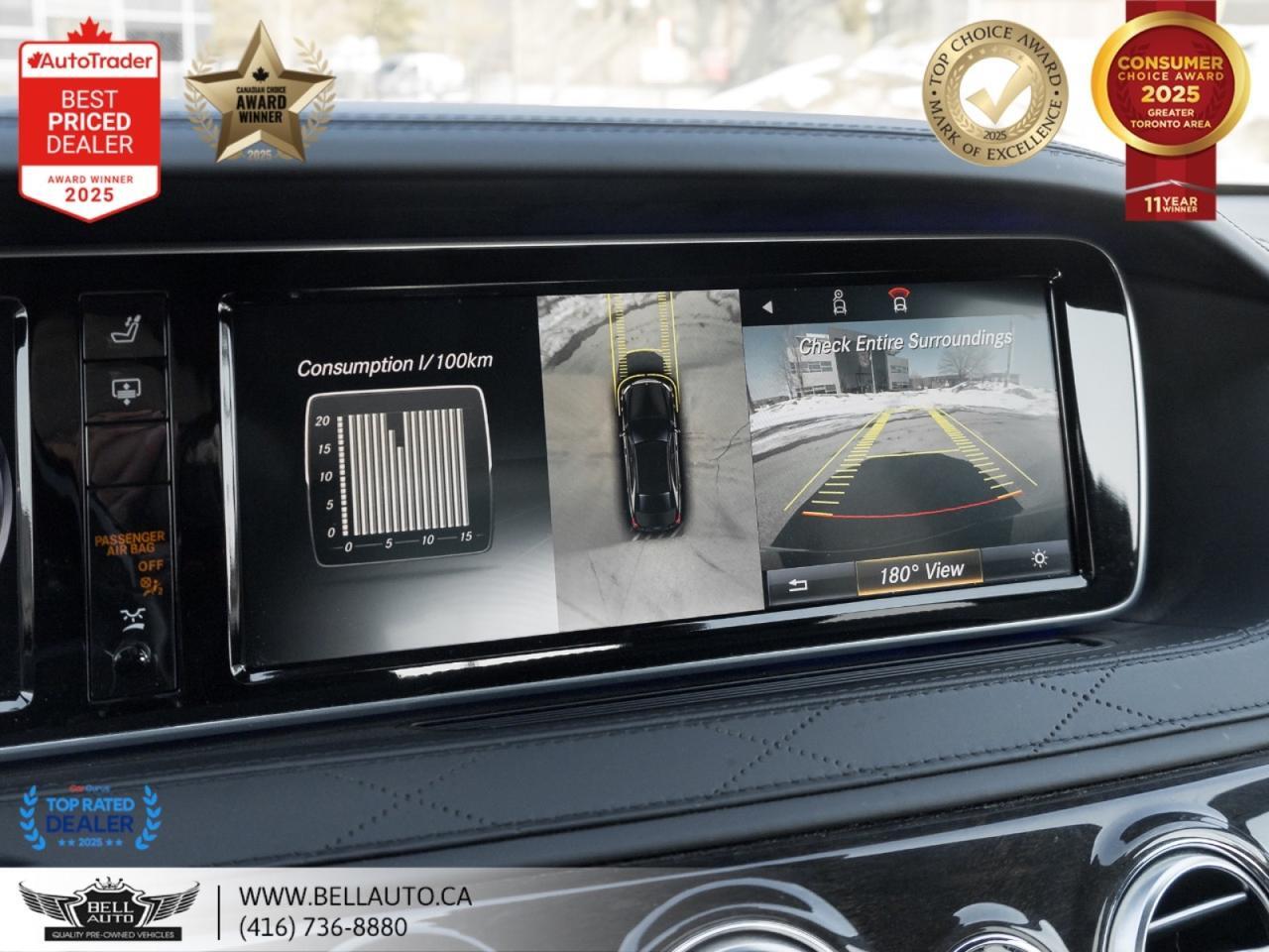 2015 Mercedes-Benz S-Class S550 | AMG PKG | PRM PKG | HUD | BRMSTR | NOACCIDENT Toronto ON