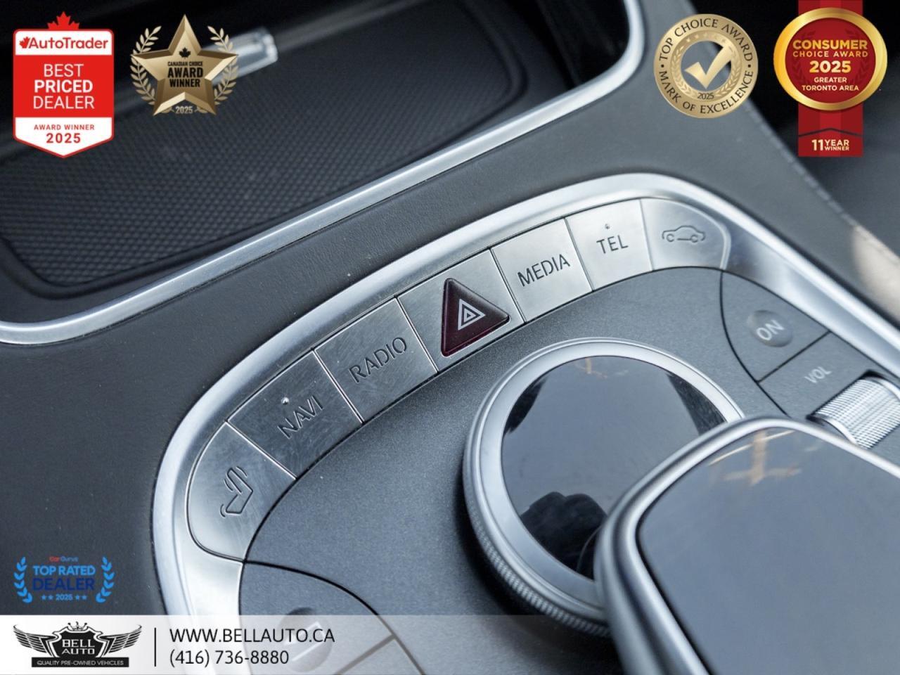 2015 Mercedes-Benz S-Class S550 | AMG PKG | PRM PKG | HUD | BRMSTR | NOACCIDENT Toronto ON